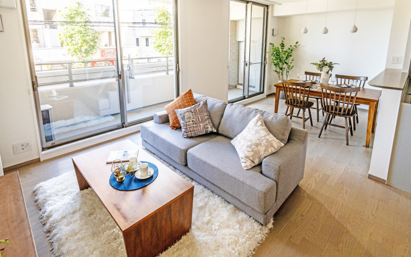 リビングの内装の写真