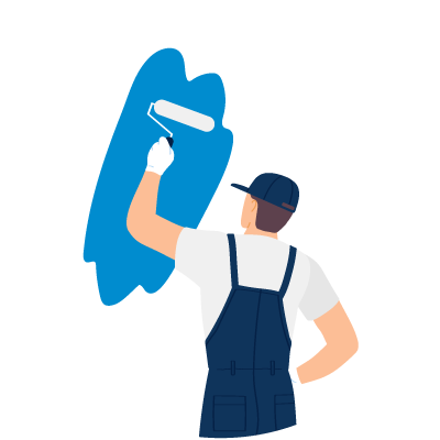 メンテナンスをする人のイラスト