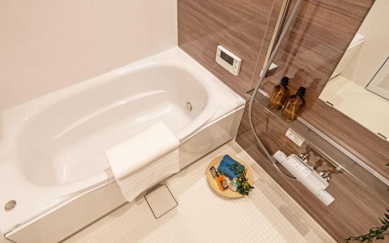 お風呂の施工写真